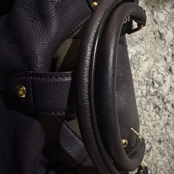 Louis Vuitton Mahina L Leather Monogram Hobo Handbag Shoulder Bag Purse - Picture 15 of 15